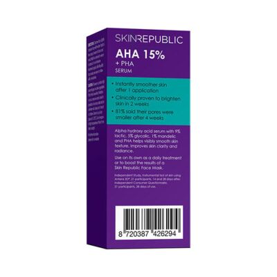 Skin Republic AHA 15% + PHA Serum 30ml