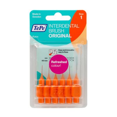 TEPE interdental brushes orange 0.45mm 6