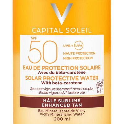 Vichy Capital Soleil Solar Protective Water SPF 50 Enhanced Tan