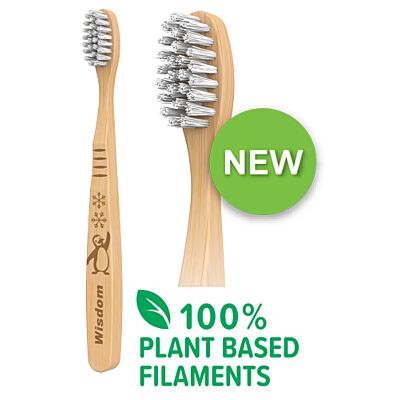 Wisdom Step by Step bamboo toothbrush 6+ years